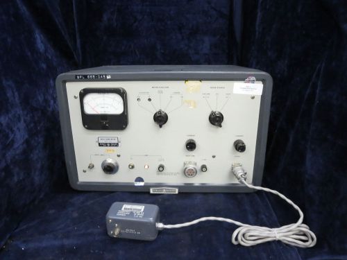 HP 342A Noise Figure Meter w/ HP 343A VHF Noise Source &#034;VINTAGE&#034; Rack 11*