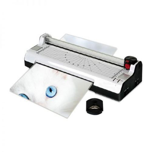 A4 multiple 2 in 1 photo thermal and cold pouch laminator with paper cutter for sale