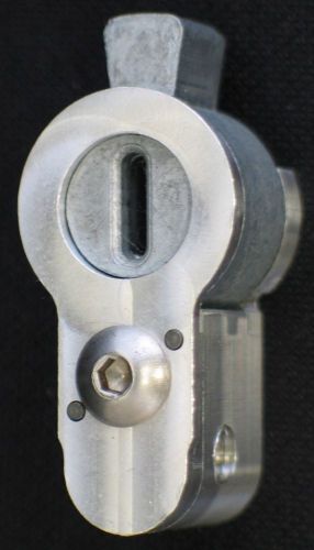 American Profile Cylinder Adapter; Use U.S. Cylinders With European Mortise Lock