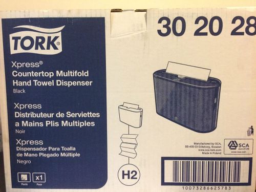 Tork press ountertop Multifold Hand Towel Dispenser  Black Free Shipping