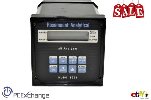 Rosemount Analytical pH Azalyzer 1054 1054A 2054 PWR 115 50/60