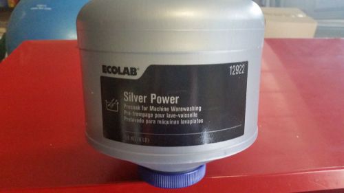Ecolab 12922 Silver Power Presoak silverware Cleaner 8lb. lot of 6