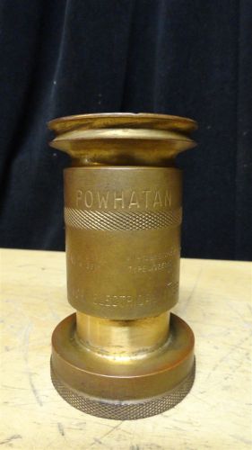 POWHATAN No 464 1&#034; NPSH Brass Industrial Fog Nozzle *USED*
