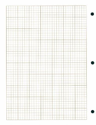 National NATIONAL Brand Computation Pad, Plain &amp; 5 X 5 Quad On Back, White