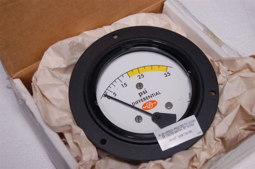 0-35PSI Differential Dial Gage # 13222E5329-4 for WPES-1 -2 -3 Water Purifier