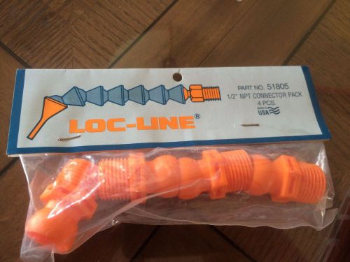 LOC-LINE 1/2&#034; Connector 4 Pack #51805