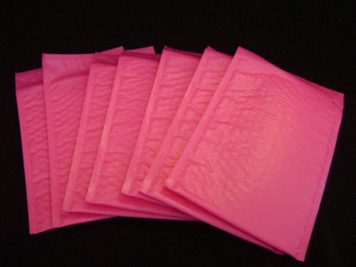 50 Hot Pink  Poly BUBBLE MAILERS (6x9 inches) Mailing, Party, Favor CUTE