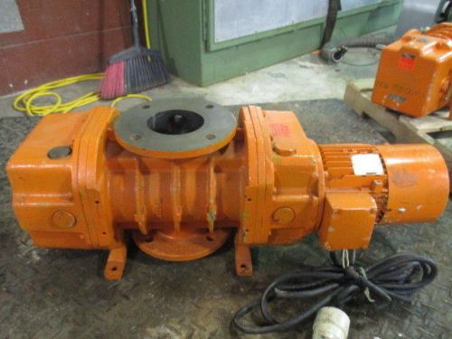 Alcatel m1v 350 vacuum pump w/.75hp kw ac motor #621925d no tag on pump used for sale
