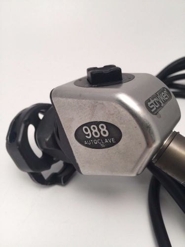 Stryker 988 AUTOCLAVABLE Digital 3 chip camera head for laparoscopic