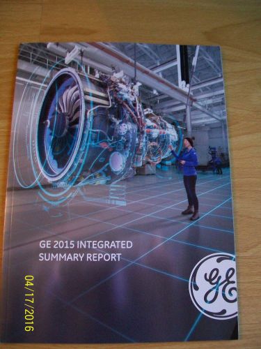 GE 2015 integrated summary report magazine (65 pages) new