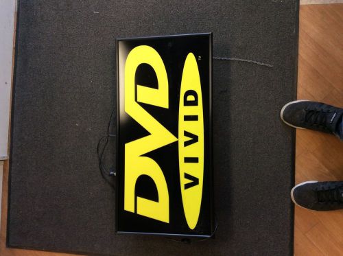 DVD Vivid Adult Films Sign