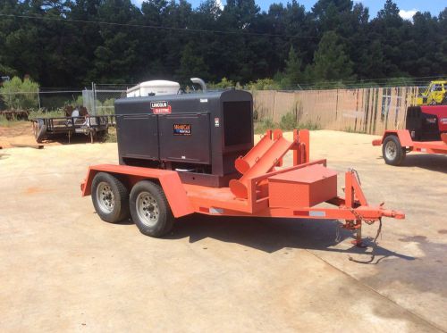 LINCOLN SHIELD-ARC SAE-500 WELDER ON TRAILER