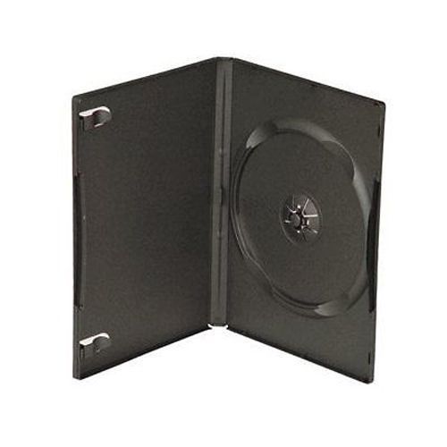 25 new black premium standard dvd case - 14mm - single disc for sale