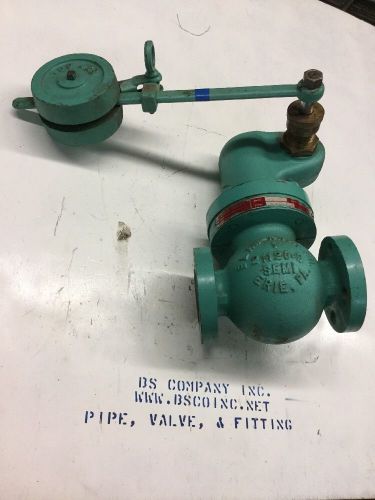 1&#034; 250 RF Flanged Copes-Vulcan Outside Lever &amp; Weight Control Valve Mod: BI