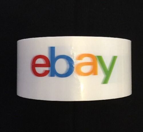 eBay Logo Branded Tape 2&#034; X 75 Yards