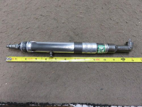 CLECO RIGHT ANGLE PNEUMATIC NUTRUNNER 1/4&#034; DRIVE 44PNAL7RA5 15 IN LBS AIRCRAFT
