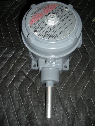 Twmperature switch thermostat 14-140 deg united electric b121-1316 22a@480v for sale