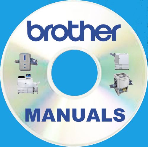 Biggest brother mfc multi fax printer copier service manuals manual set best dvd for sale