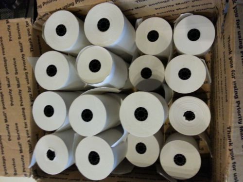 25pc 3&#039;x 97&#039; 1 pt Eclipse Non-Thermal Credit Card/Calculator Printer Paper Rolls