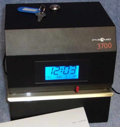 Pyramid Technologies 3700 Heavy-Duty Time Clock