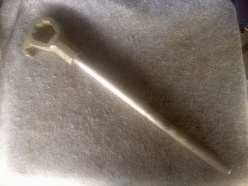 Valve fire equipment heavy duty adjustable hydrant wrench 18&#034; aluminum for sale