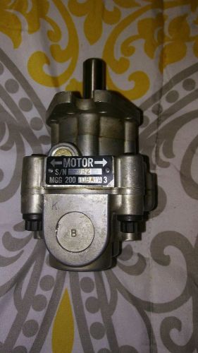 parker motor model mgg200 10BA1A