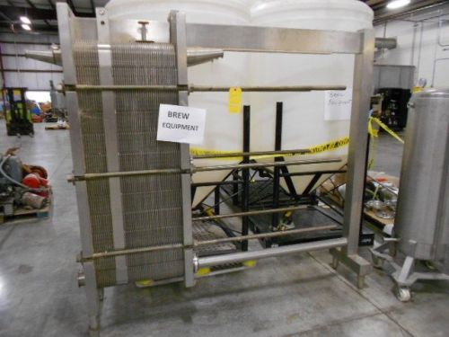 APV heat exchanger, plate &amp; frame, approx. 80 ptls, in Microbrewery and Beverage