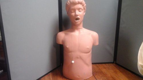 SIMULAIDS CHOKING ADULT HEAD TORSO  EMT NURSING MEDICAL TRAINER MANIKIN