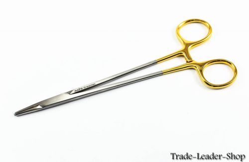 TC Mayo Hegar Needle Holder straight 20 cm suture gold seam surgical NATRA