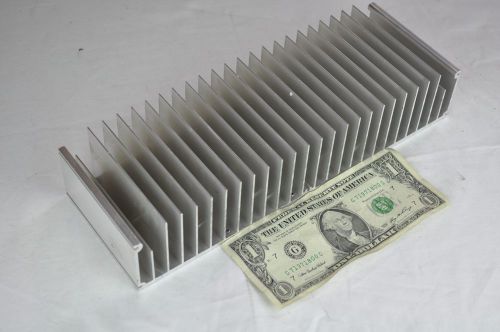 Large Aluminum Heat Sink 11&#034;x 4&#034; x 2&#034; Flat Bottom