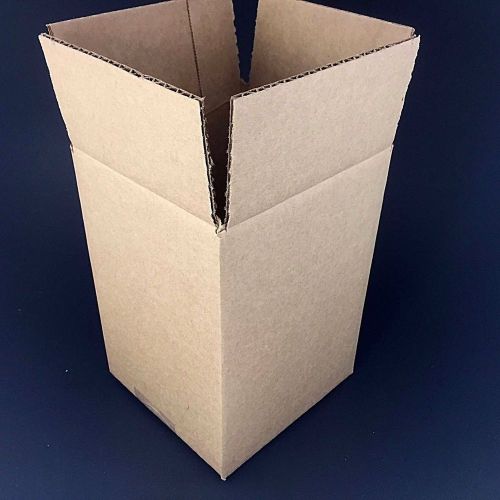 50 Shipping Cartons 5x5x8 Corrugated Boxes Shipping Pack Cardboard Cartons NEW