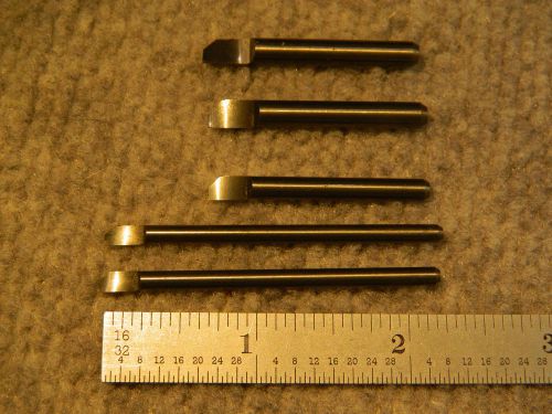 Miniature Carbide Boring Bars - 5 pcs