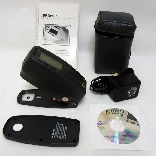 X-Rite 530 Color Spectrophotometer Densitometer XRGA and Panton Color Xrite530