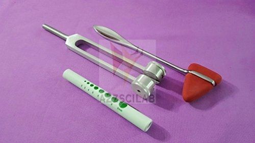 A2ZSCILAB BRAND Set of 3 pcs Reflex Percussion Taylor Hammer + Penlight + Tuning