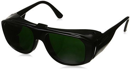Uvex S213 Horizon Safety Eyewear Black Frame Clear Hardcoat Lens with Flip-Up...