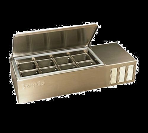 Silver King SKPS8/C1 Refrigerated Countertop Prep Unit 43&#034; x 16-1/2&#034; for (8) ...