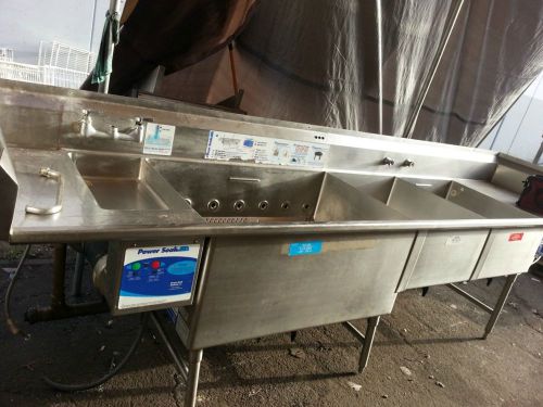 commercial stainless steel sink