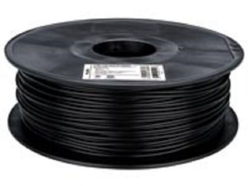 3D Printer Filament 3 mm (1/8&#034;) PLA - BLACK - 1 kg / 2.2 lb NEW IN ORIGINAL BOX
