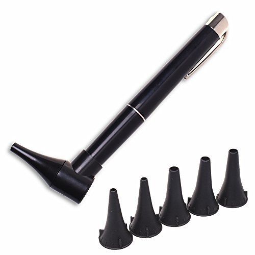 KLOUD City LED Light Handle Diagnostic Pocket Otoscope with Five Specula
