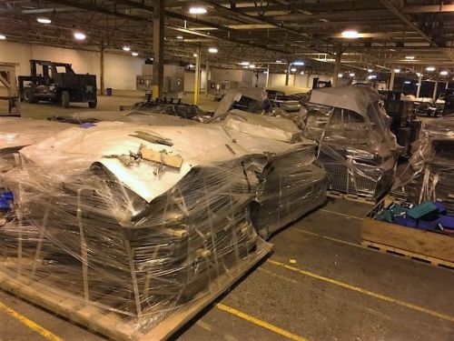 Lot of 22&#034; Wide Hytrol Roller Conveyor