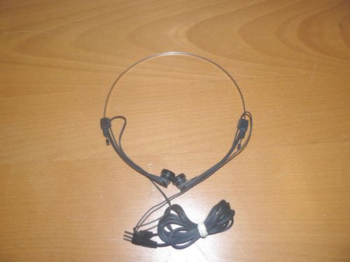 Uher 3-prong headset for dictating / transcription machines - 3 pin headphones
