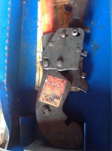 Thomas &amp; betts t&amp;b tmb6s wire/cable compression tool / crimper w/ accessories for sale