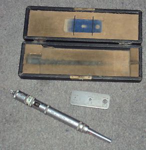 New standard machinist kwik-chek metric micrometer hole gage - #40 for sale