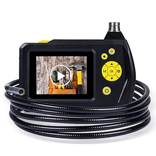 DBPOWER 2.7 Inch Color LCD Screen Endoscope Inspection Snake Camera with 3M T...