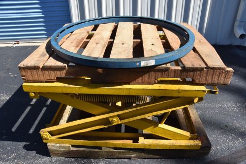 Adjustable pallet stand and carousel for sale