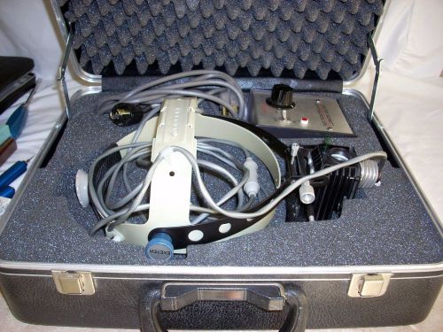 Mentor Indirect Ophthalmoscope with Transformer and Case