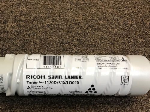 Ricoh Savin Lanier Black Toner 1170D/S15/LD015