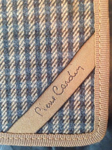 Vintage Pierre Cardin Portfolio Tweed Italian Quality made in Italy