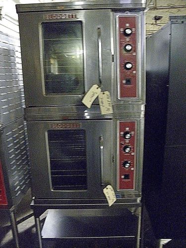 Blodgett ctb1 double stack half size 1 or 3 phase electric convection oven for sale