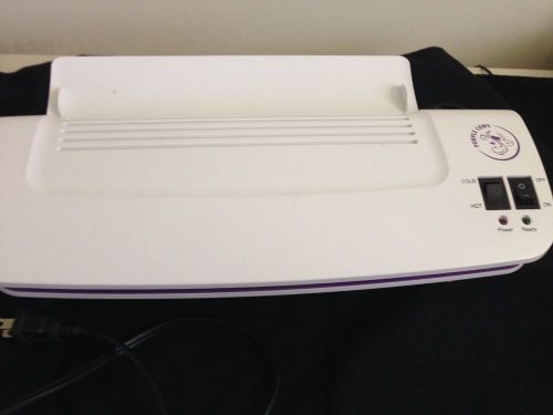 Purple Cows hot and cold laminator laminating machine model 3016C  working cond